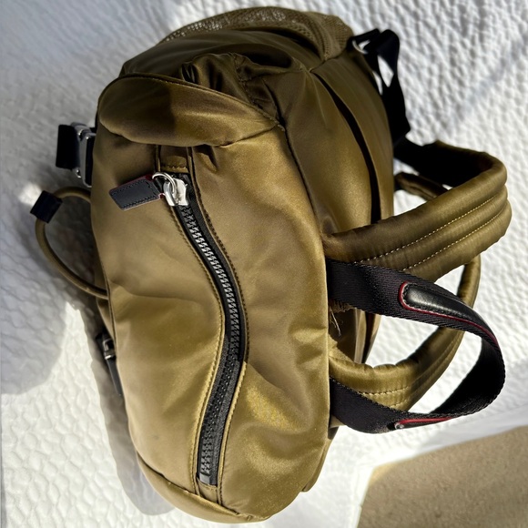 MZ Wallace Large Olive Bleeker Rucksack Backpack EUC Super Cool Versatile Bag!😎 - Picture 10 of 13